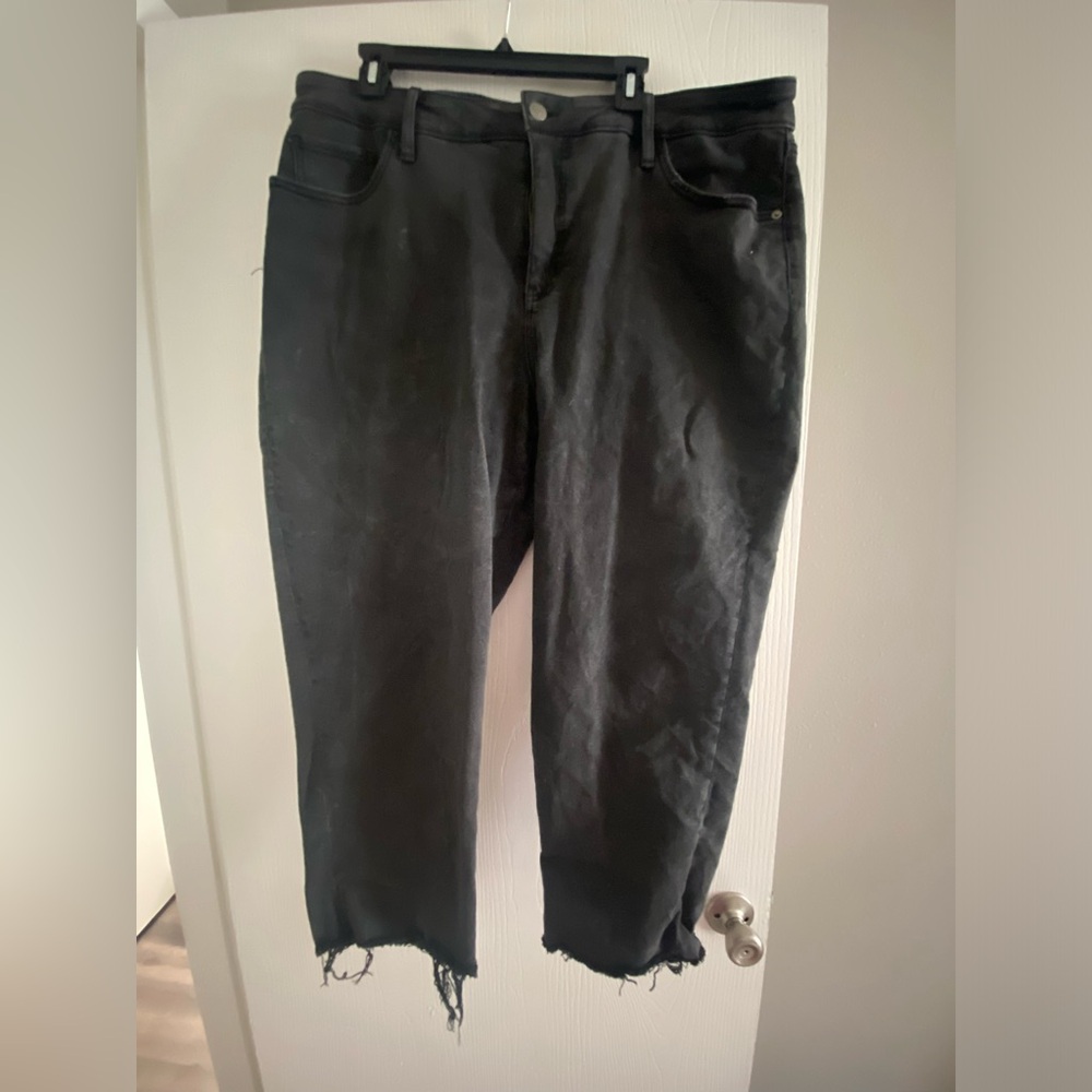 Ava & Viv Charcoal Denim Pants